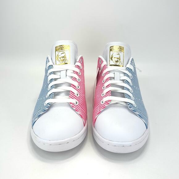 Wn Sneaker Size 11 Adidas Stan Smith Pride Love Unites Special Edition Laced New - Picture 15 of 15